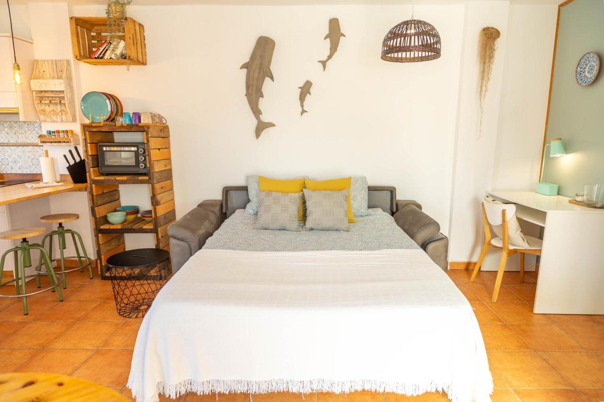 Tarifa Cozy House - Beach View & Balcony Ngoại thất bức ảnh