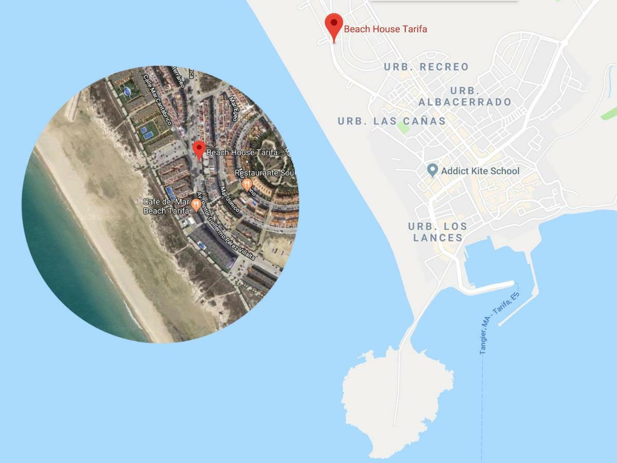 Tarifa Cozy House - Beach View & Balcony Ngoại thất bức ảnh